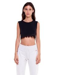 Débardeur femme noir et blanc