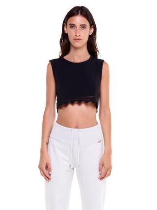 Débardeur femme noir et blanc