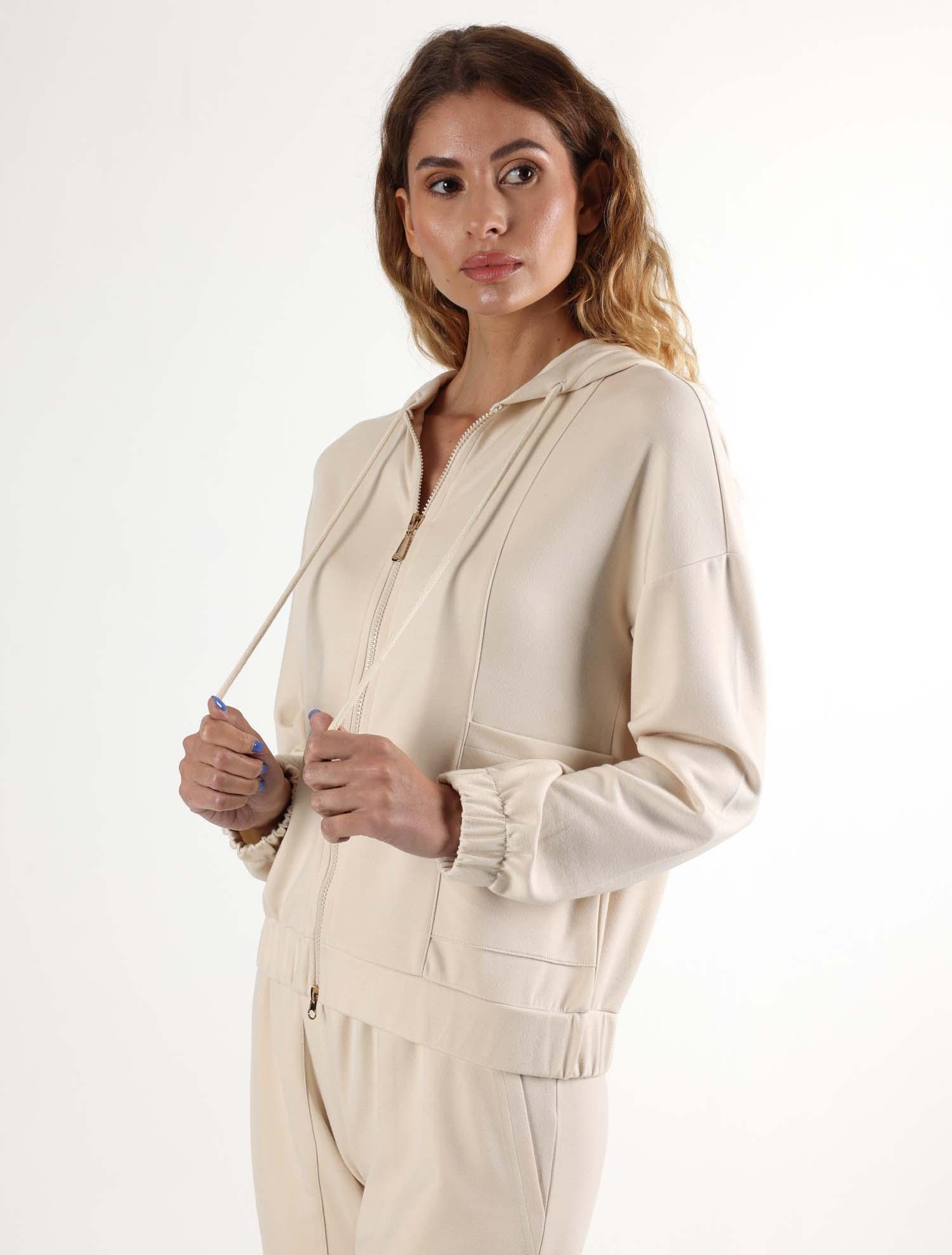 Leone Chic Boxing dames non-fleece trainingspak met capuchon en ritssluiting 5/5