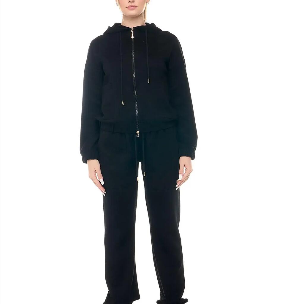 Leone Chic Boxing Women's Zip-Up Hooded Tracksuit