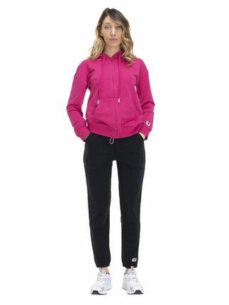Bluza z bawełna z kaptur na co dzień na siłownię