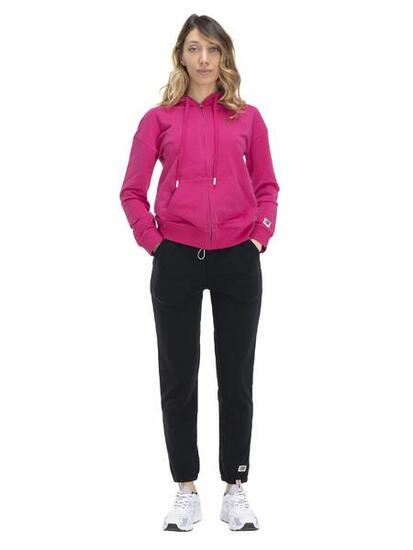 Bluza z bawełna z kaptur na co dzień na siłownię