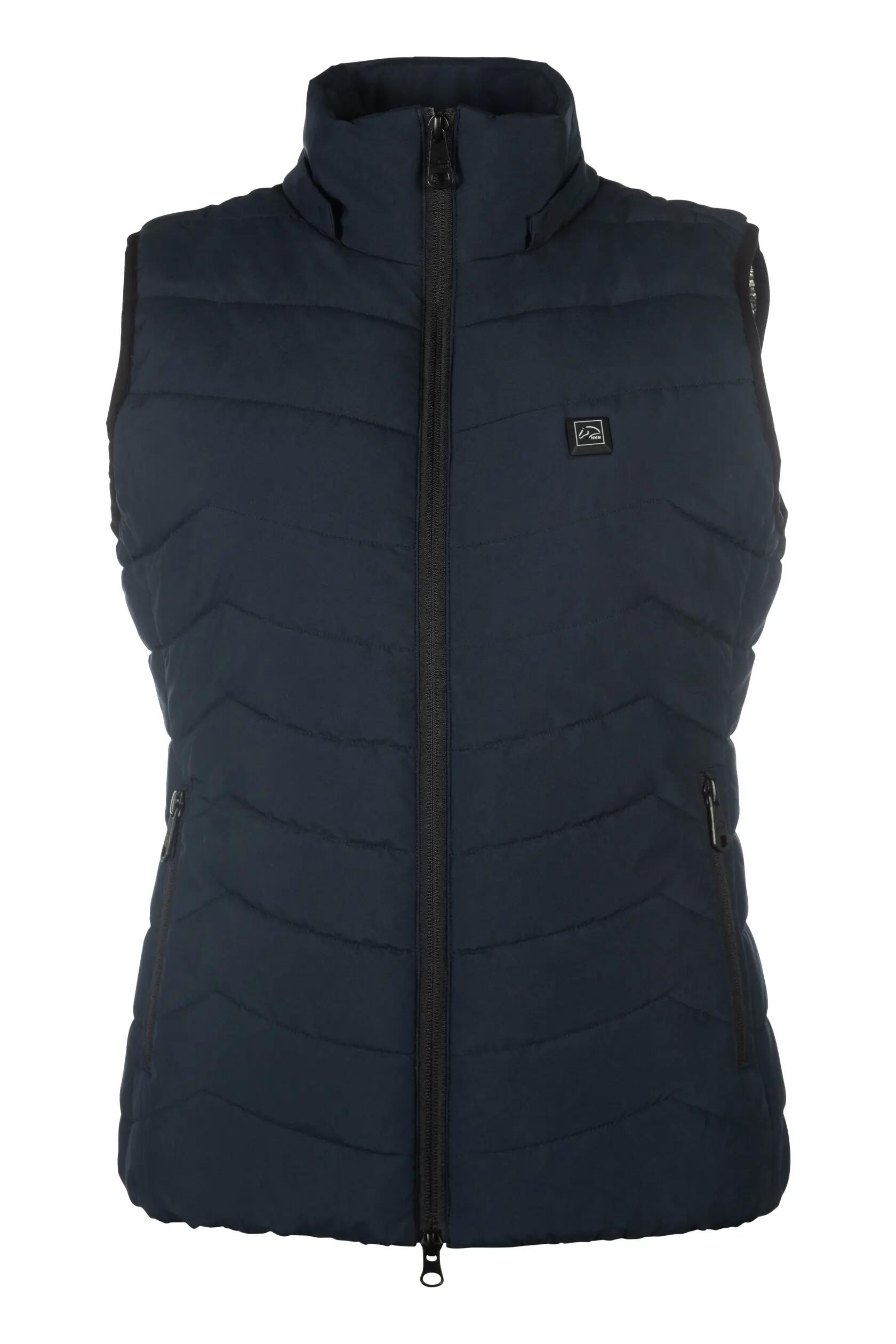 HKM Verwarmde Bodywarmer High Temperature Style - Donkerblauw 7/7