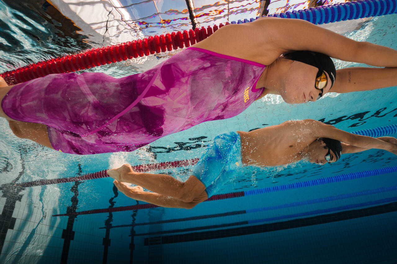 traje de competición de natación Arena Carbon Glide Le Cb Tie-Dye 7/7