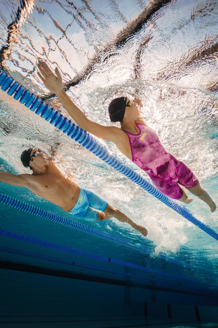 traje de competición de natación Arena Carbon Glide Le Cb Tie-Dye 6/7