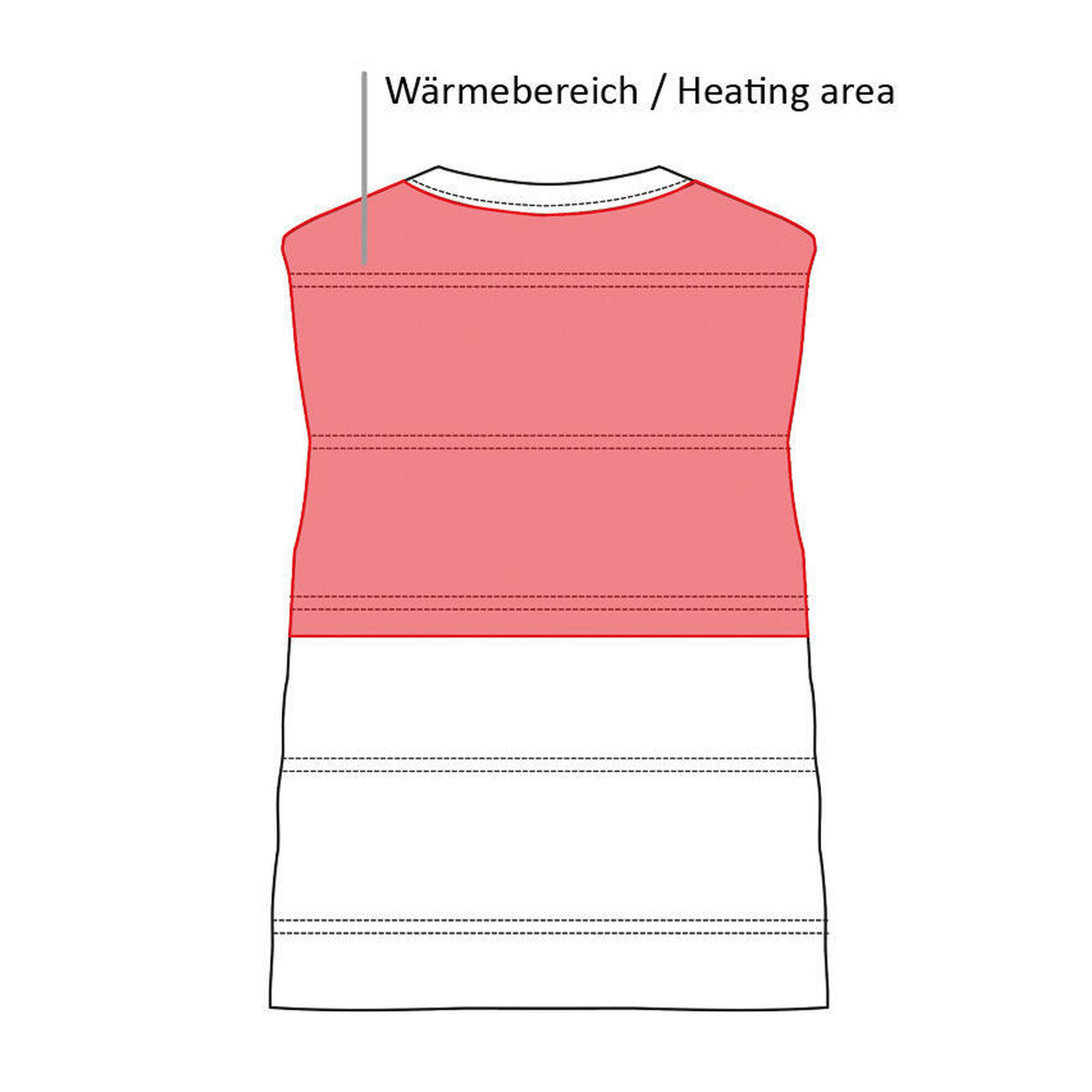 HKM Verwarmend herenvest -Bodywarmer -Heat Control- Style - Zwart