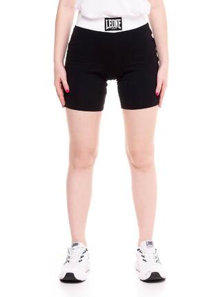 Short legging femme noir et blanc