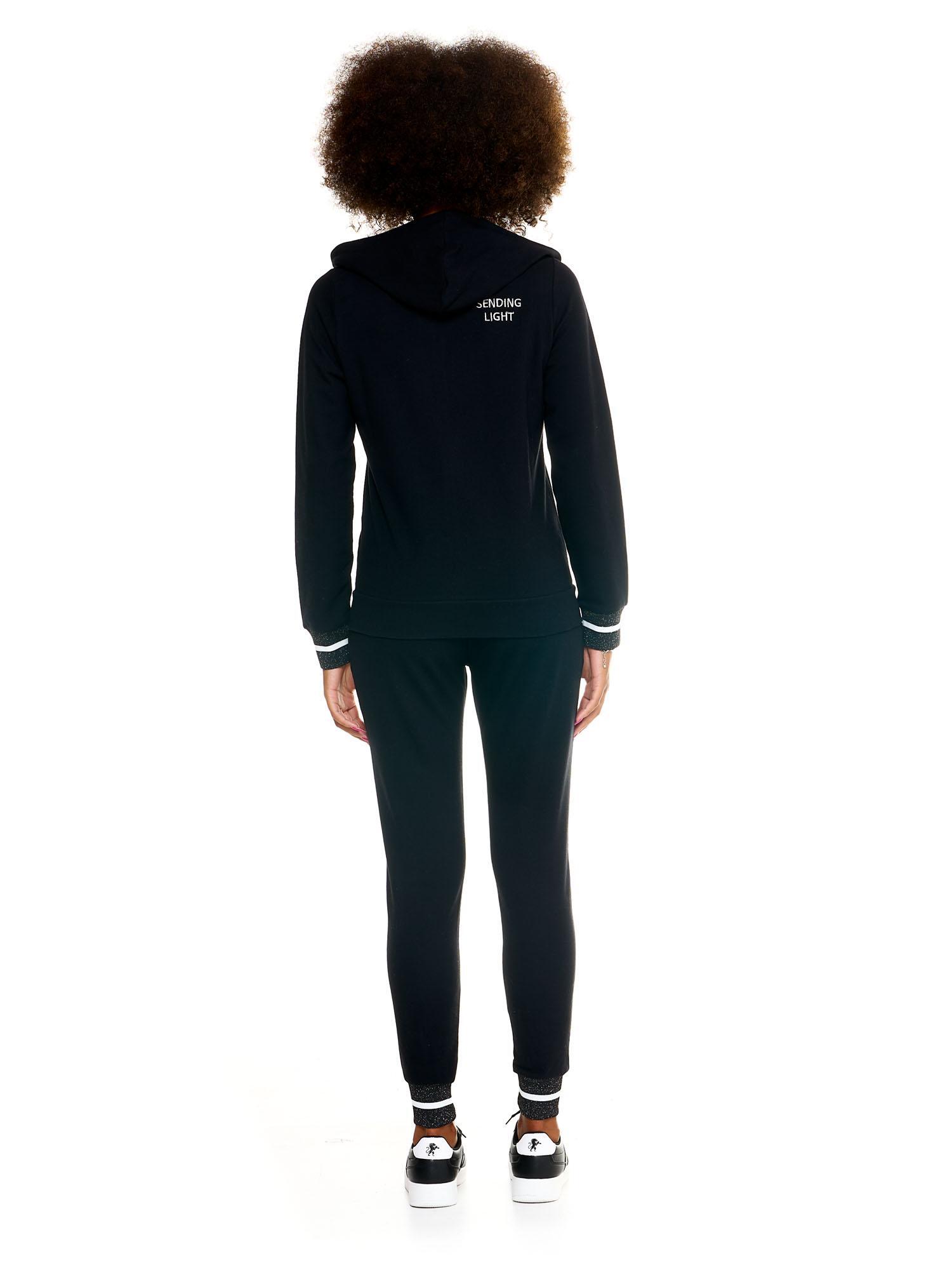 Chándal Leone con capucha para mujer Chándal con cremallera completa Greyss 4/6
