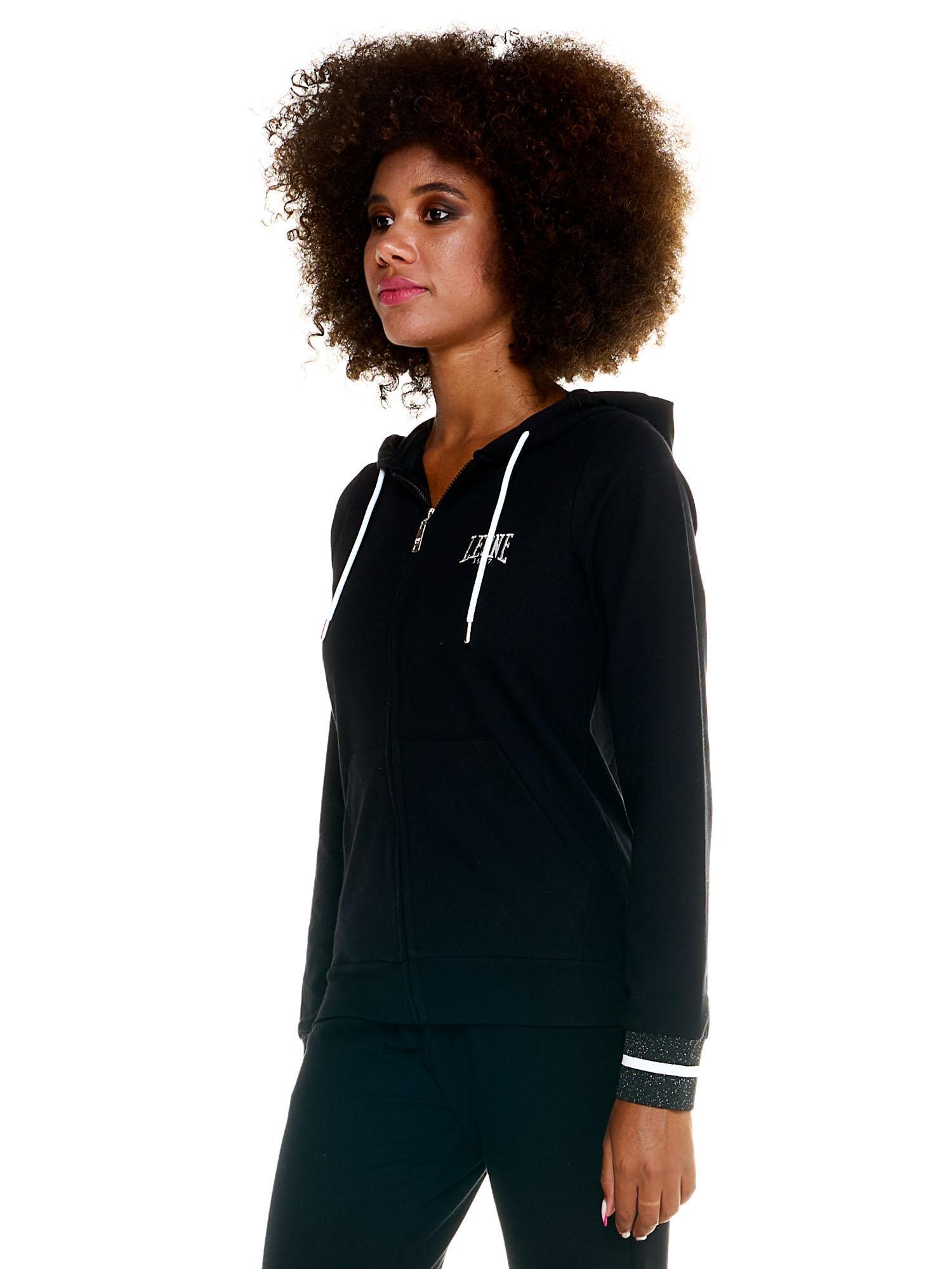 Chándal Leone con capucha para mujer Chándal con cremallera completa Greyss 2/6