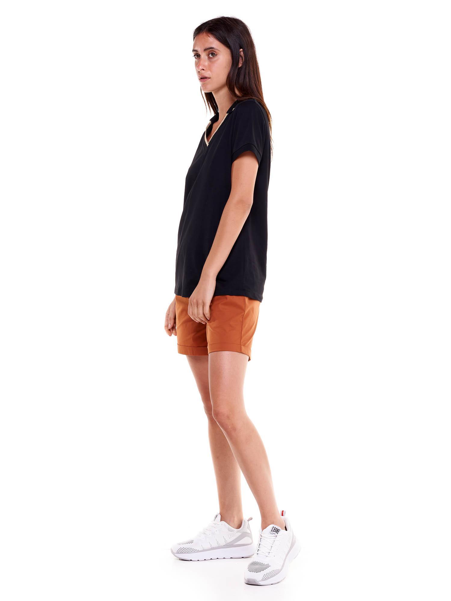 Woman polo stretch Earth Tones 3/6