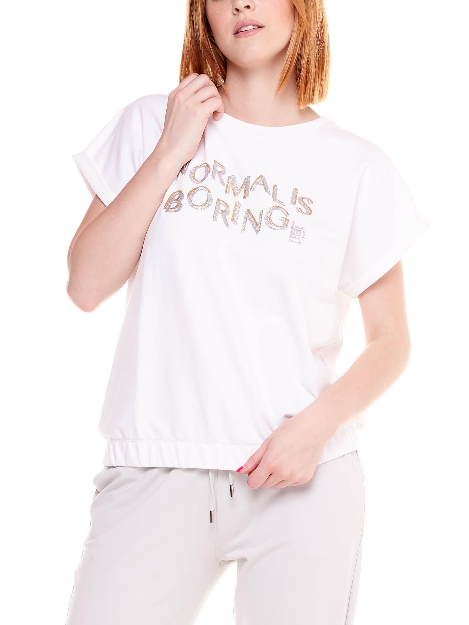 Sweat-shirts à manches courtes et col rond or et argent 5/5