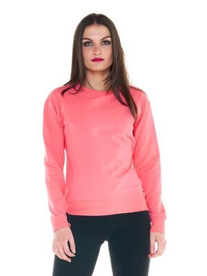 Sweatshirt pull-on met ronde hals voor dames leone basic