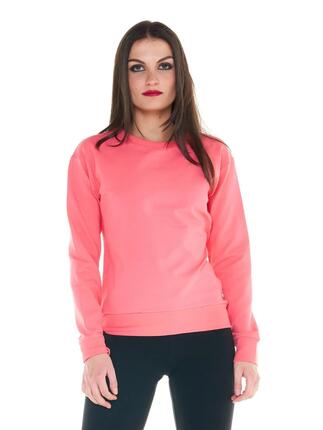 Bluzy damskie basic z okrągłym dekoltem