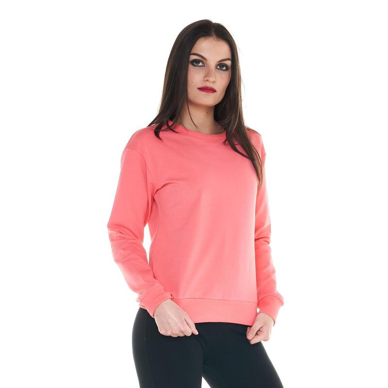 Hanorace simple cu guler rotund pentru femei
