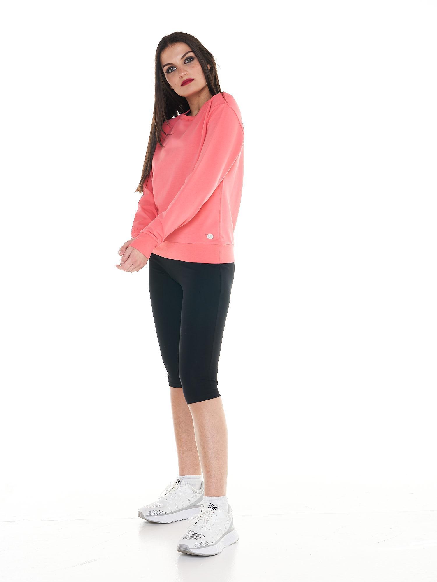 Sweat femme col rond basique 3/6