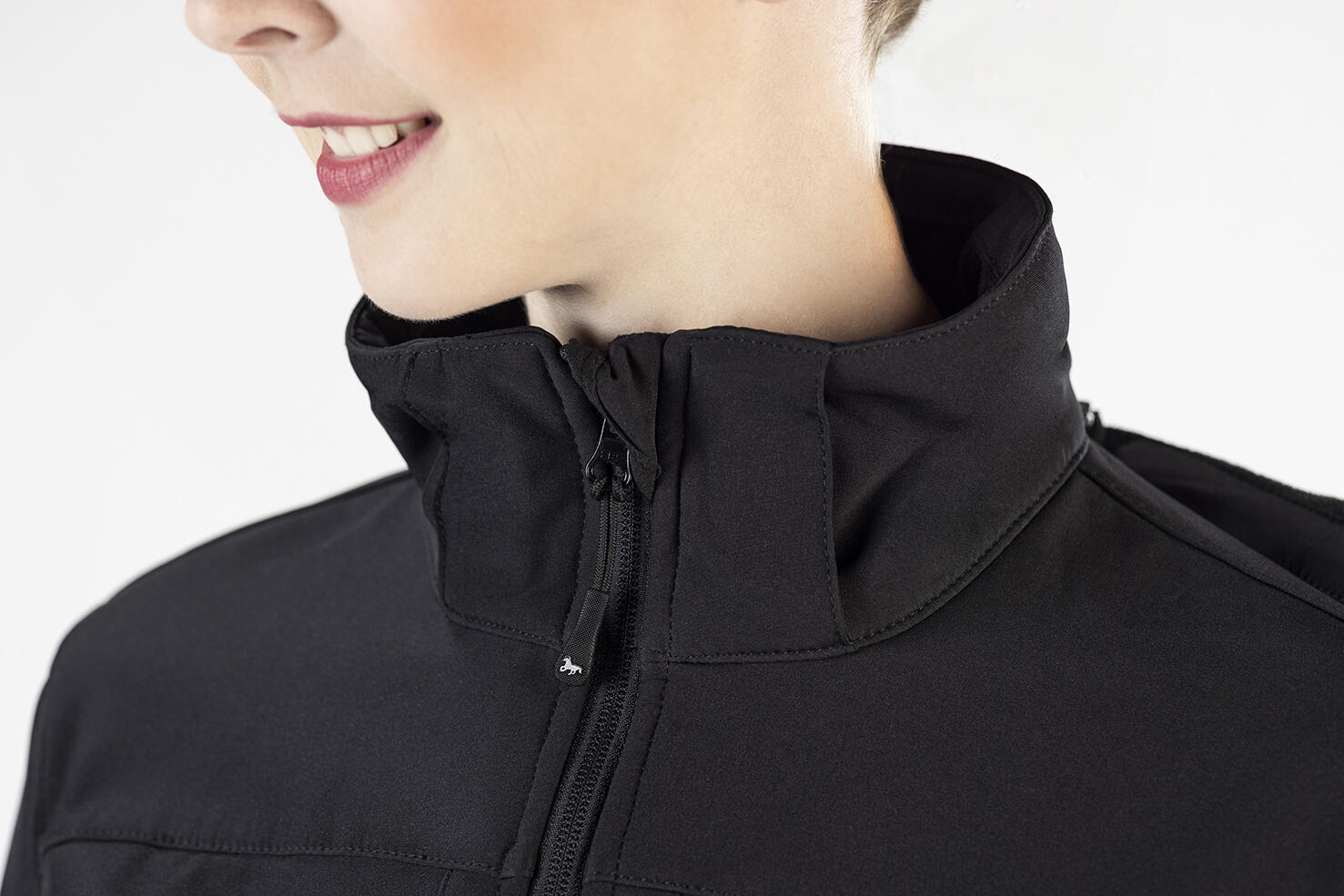Damen Reitjacke SPORT Softshell schwarz 5/7