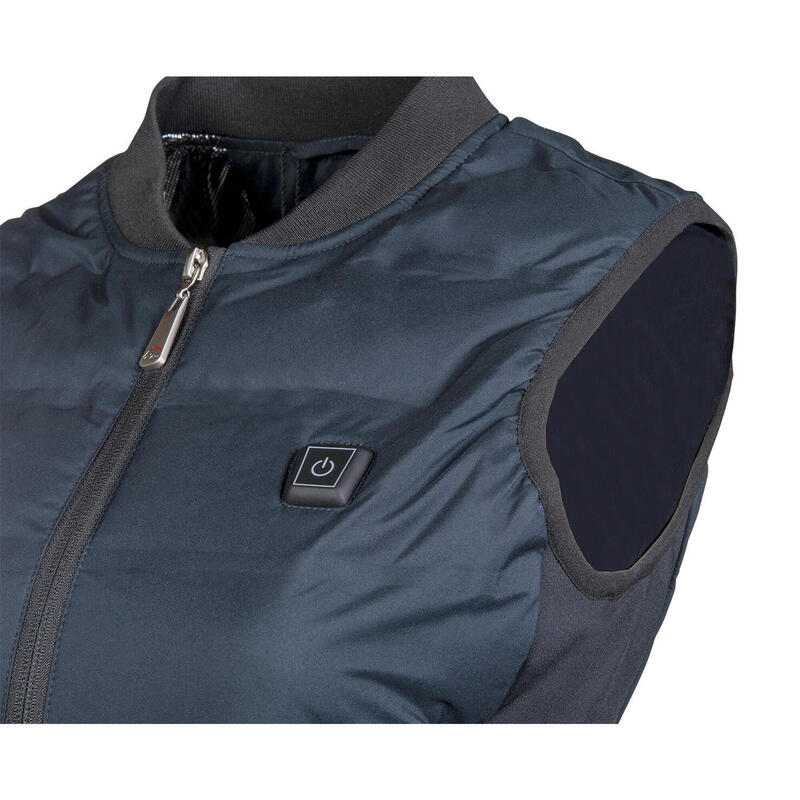 HKM Verwarmde Bodywarmer Comfort - Donker Blauw