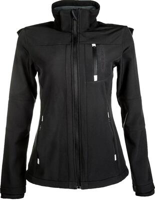 Jas met afneembare capuchon meisje hkm softshell