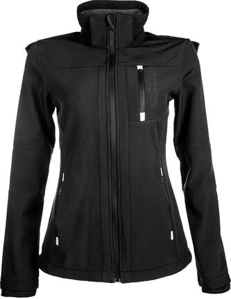 Duweljack met afneembare capuchon voor vrouwen HKM Softshell