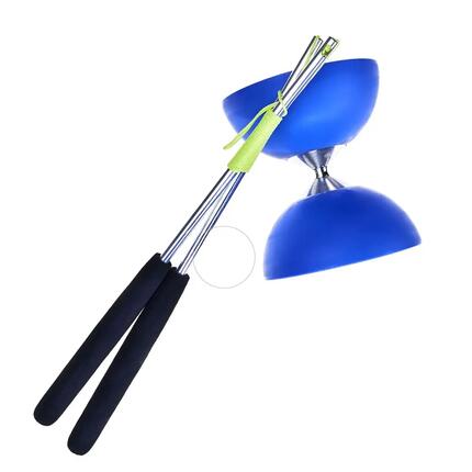 Set de diabolo incluant baguettes- Juggling Series - Bleu