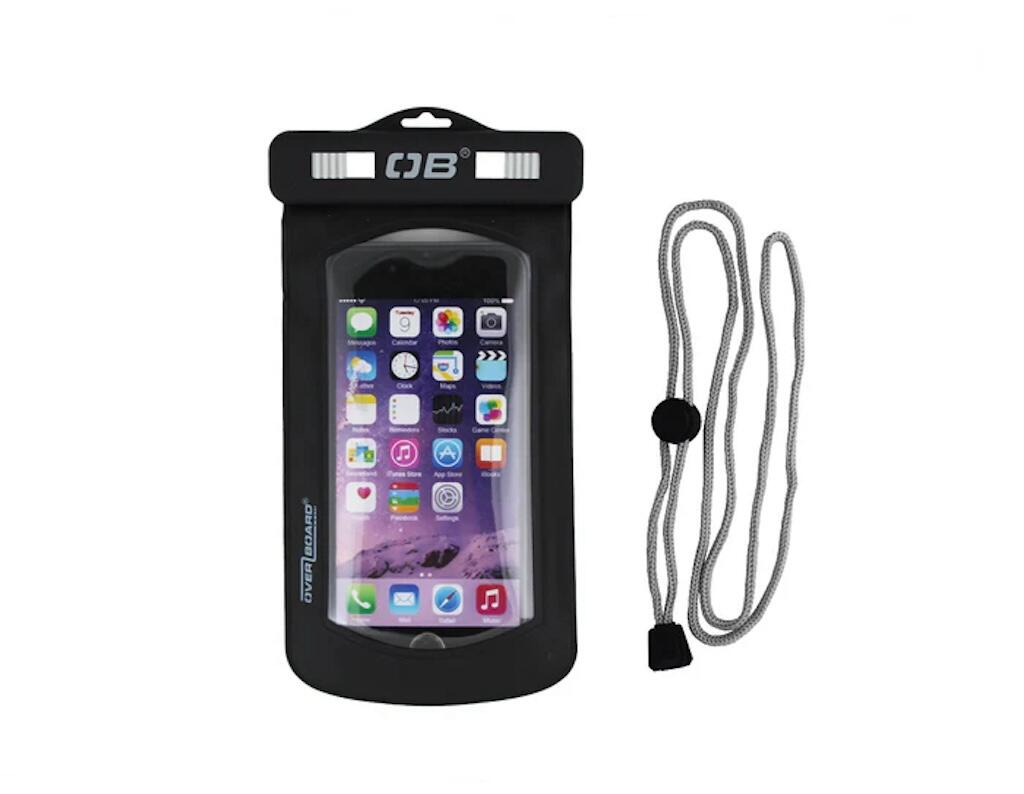 OVERBOARD Small Waterproof Phone Case Black