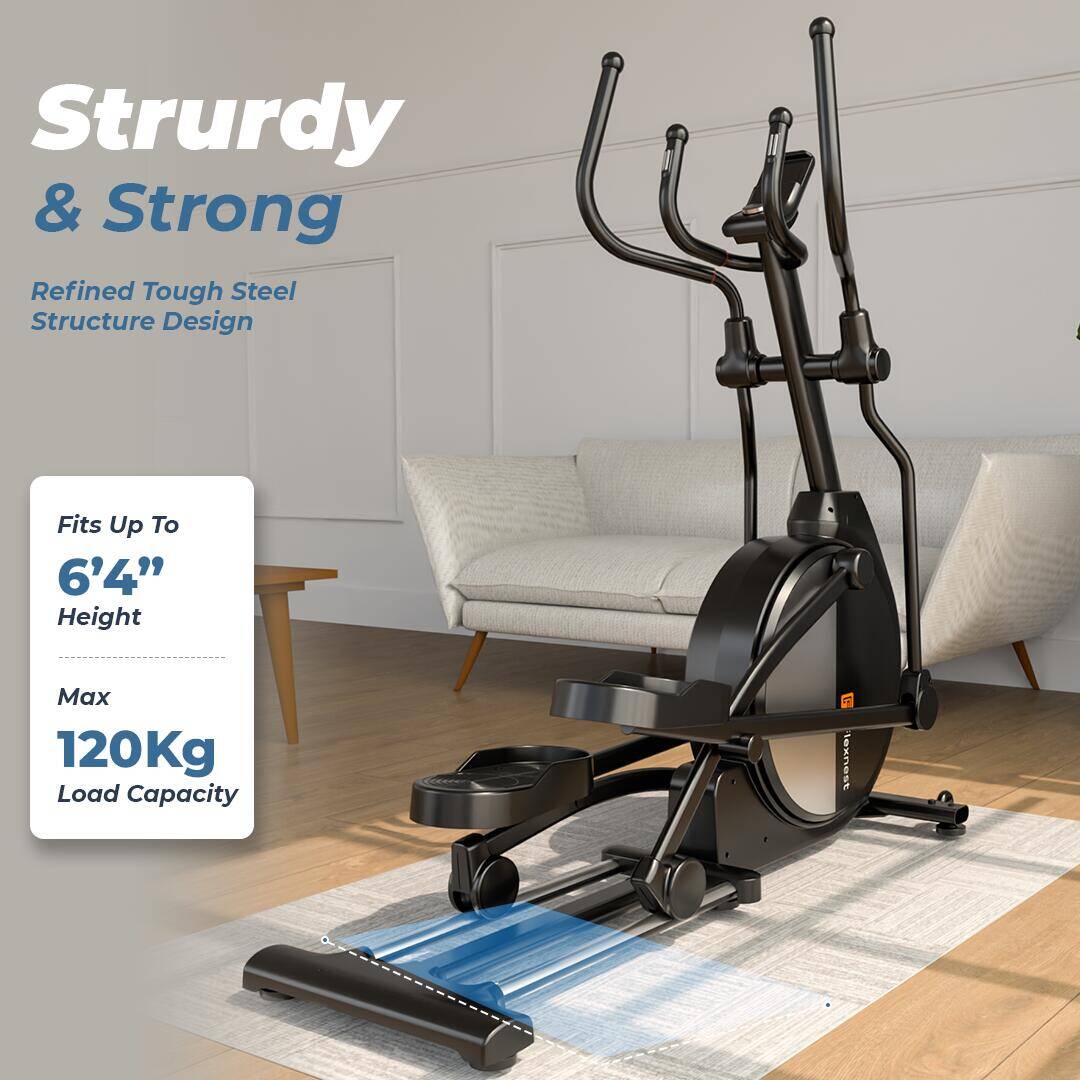 Flexnest Flextrainer Plus Bluetooth-Enabled Elliptical Cross Trainer for Cardio -  4