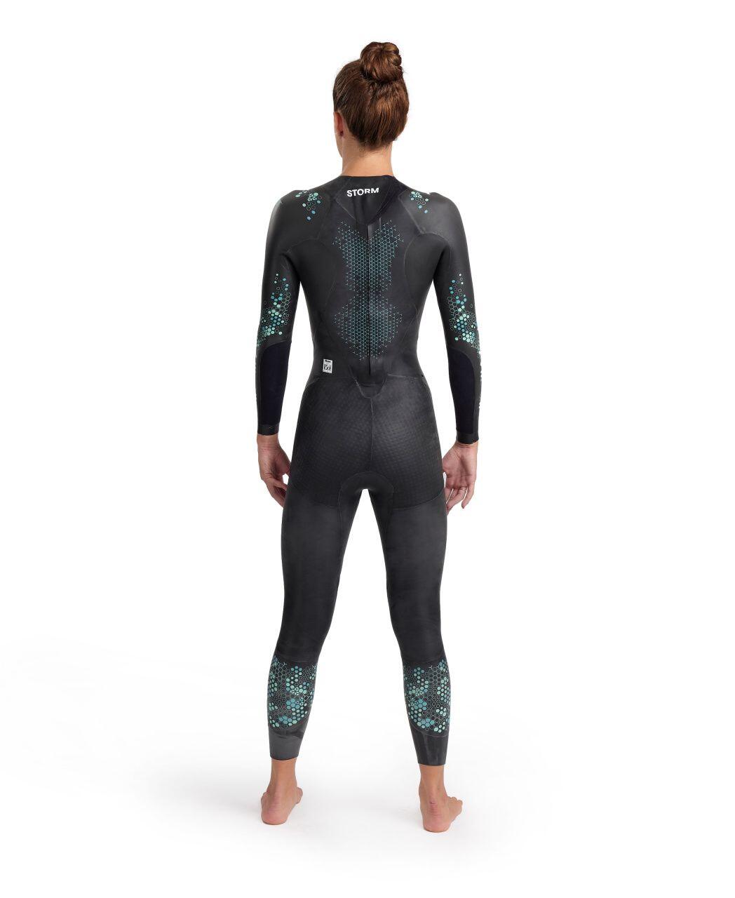 Pianka triathlonowa damska Arena STORM WETSUIT neoprenowa 2/7