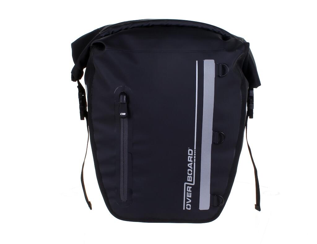 Waterproof 17 Litre Bicycle Pannier Bag Black 3/7