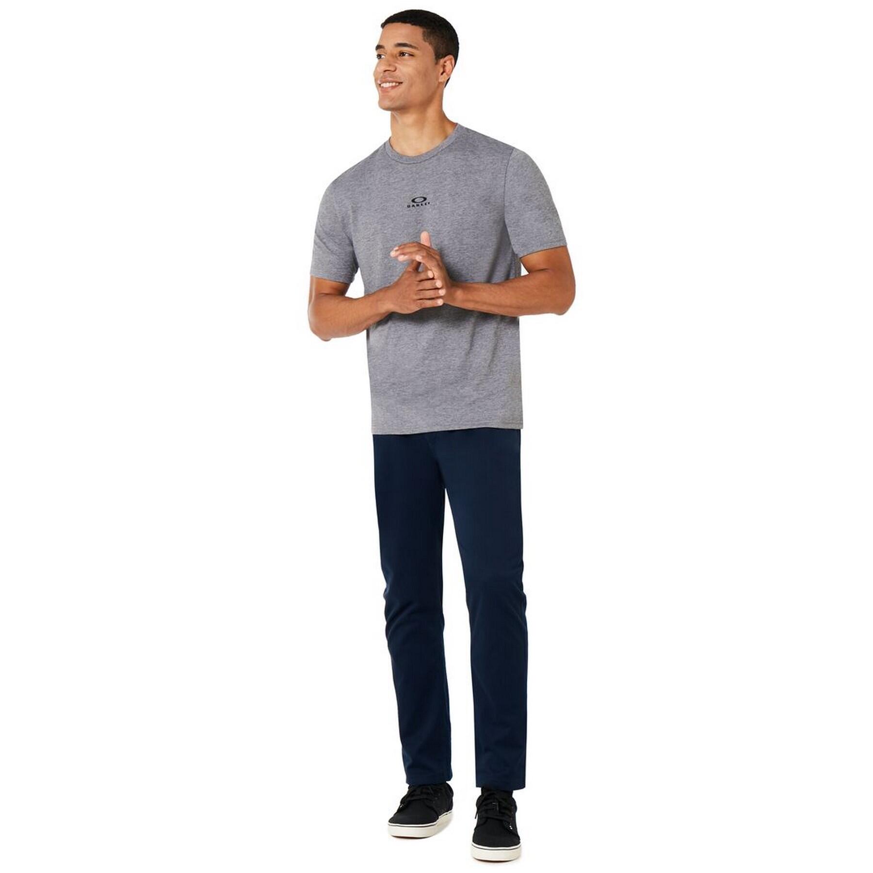 Oakley BARK NEW SS T-SHIRT - Athletic Heather Grey 5/5
