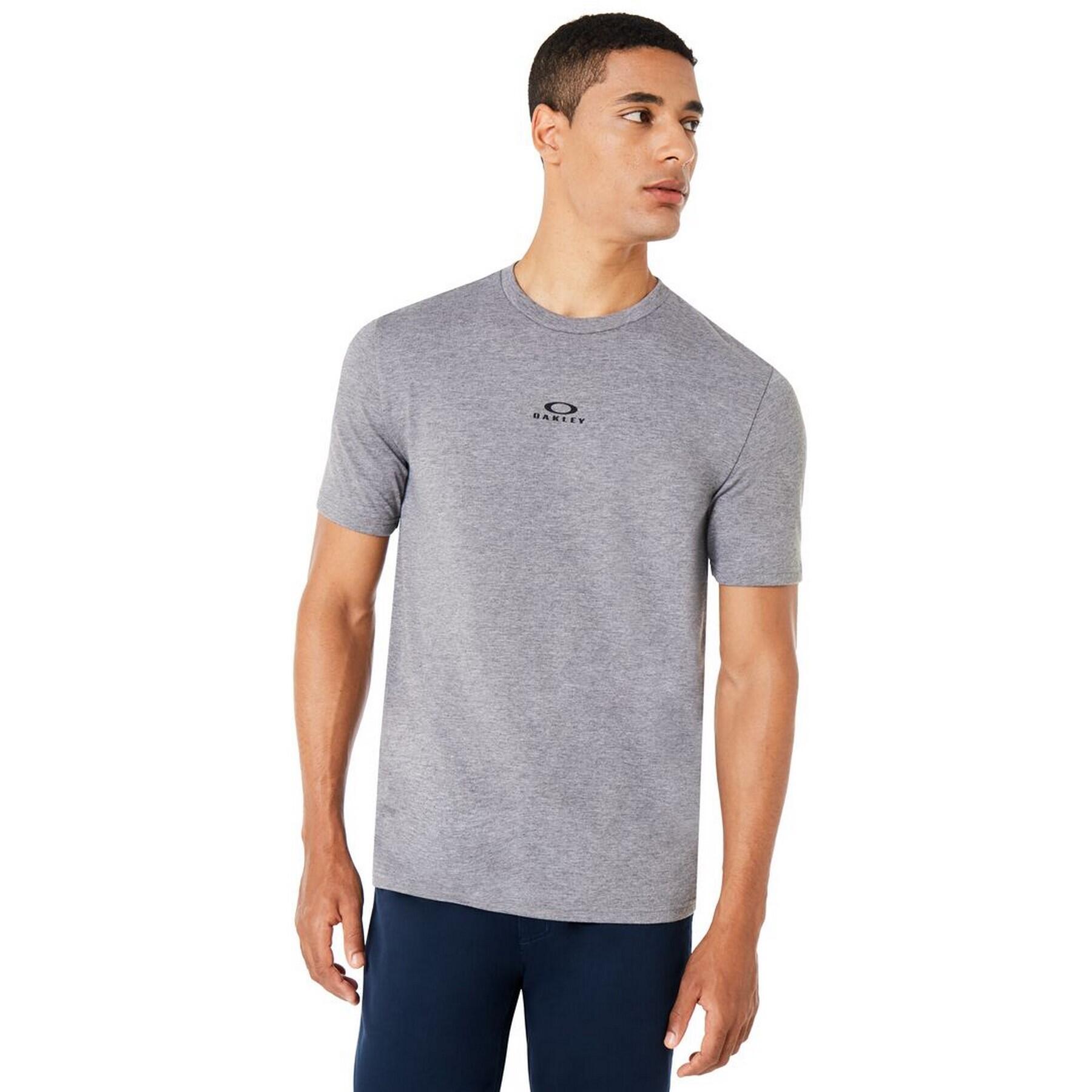 Oakley BARK NEW SS T-SHIRT - Athletic Heather Grey 3/5