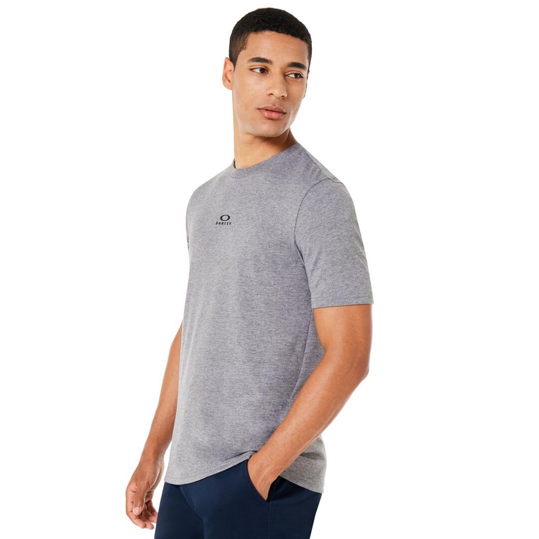 Oakley BARK NEW SS T-SHIRT - Athletic Heather Grey 4/5