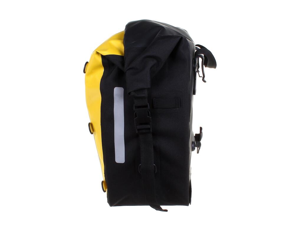 Waterproof 17 Litre Bicycle Pannier Bag Yellow 3/7