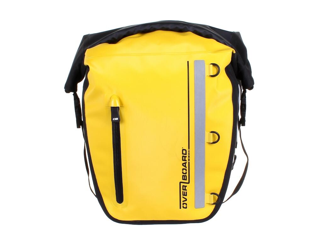 OVERBOARD Waterproof 17 Litre Bicycle Pannier Bag Yellow