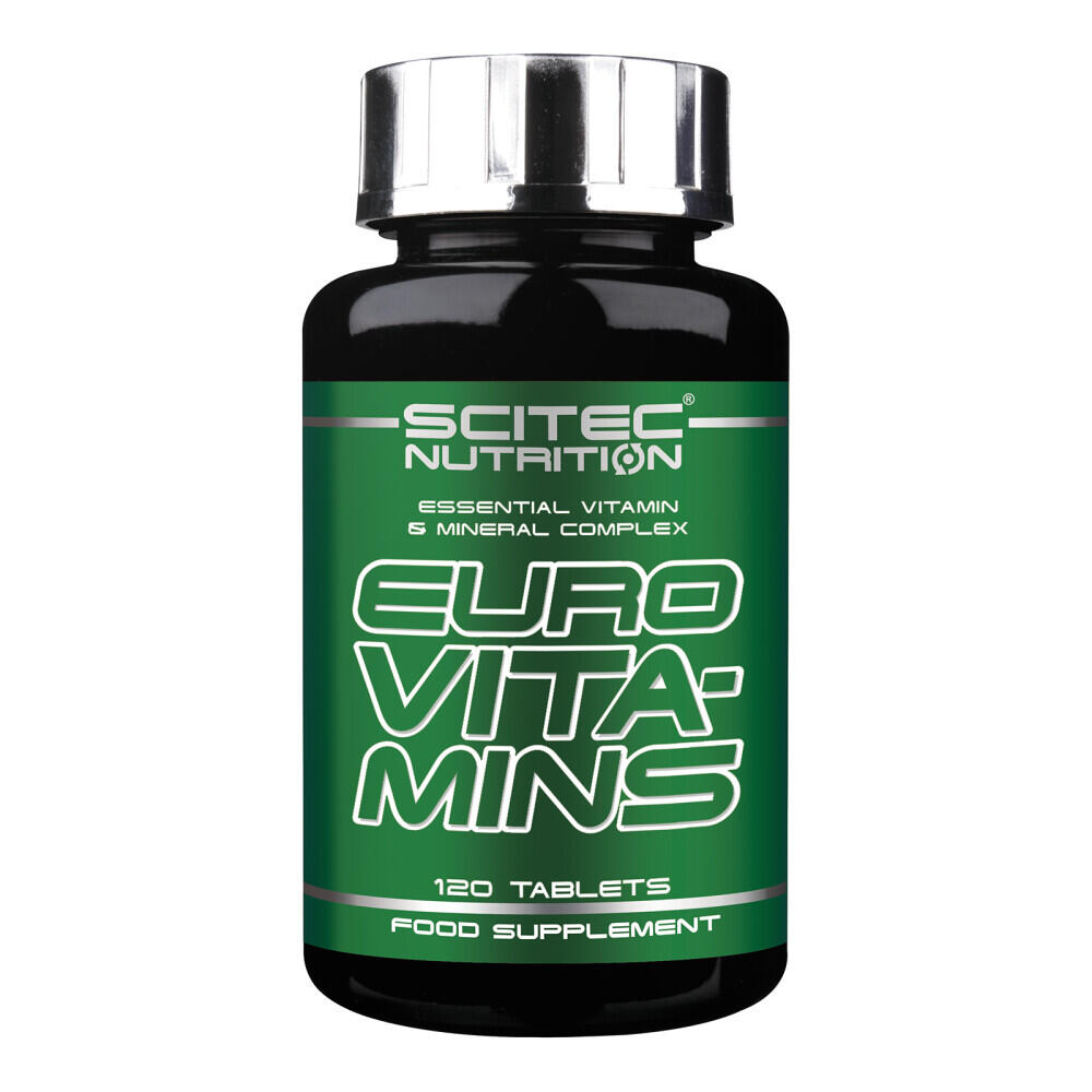Scitec Nutrition - Multivitamines - Euro Vitamins - 120 Comprimés - Vitamines - Decathlon
