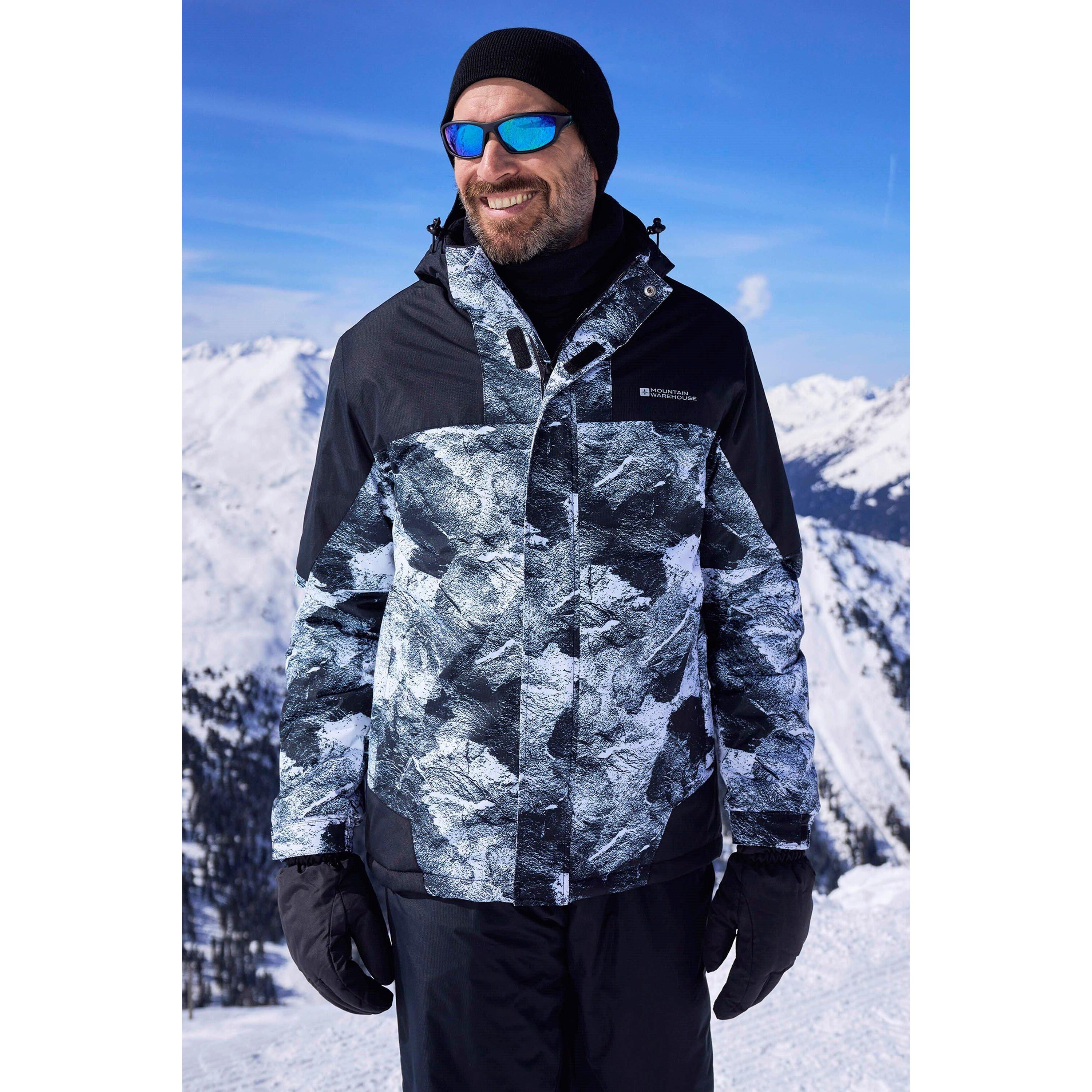 Mountain Warehouse Mens Shadow II Printed Ski Jacket