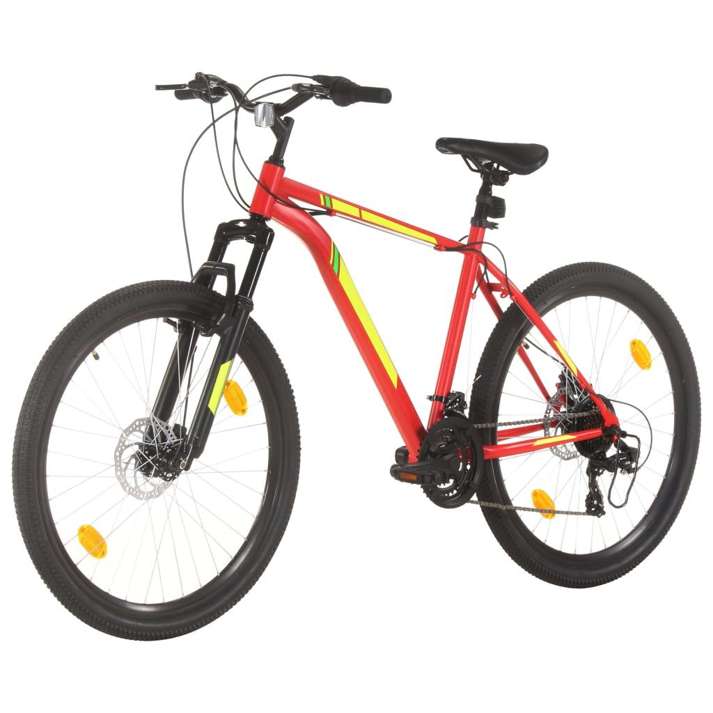 VidaXL Bicicleta MTB 21v 27,5" 42 cm roja 2/6
