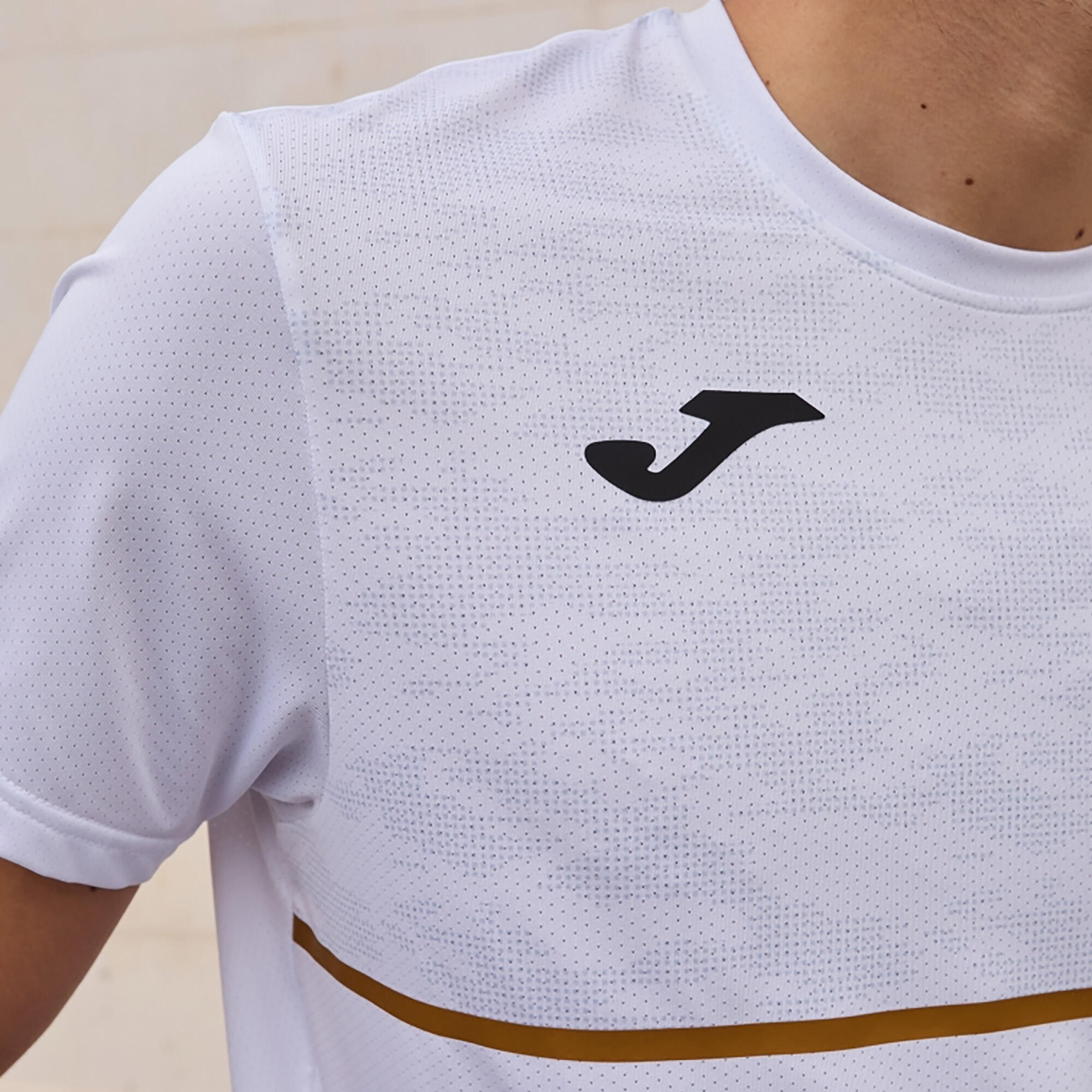 Camiseta de corrida masculina Joma Record III 3/4
