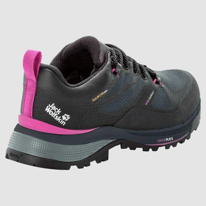 Lage wandelschoenen voor dames Jack Wolfskin force striker texapore 3/5