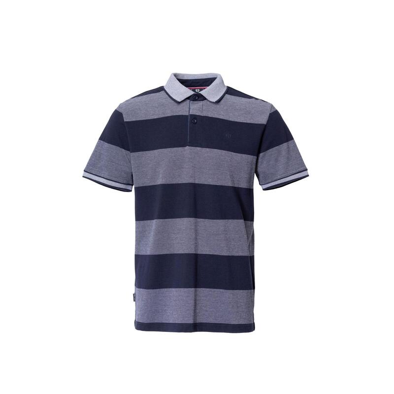 Tricou cu mânecă scurtă, cu guler, pentru bărbați DELROY