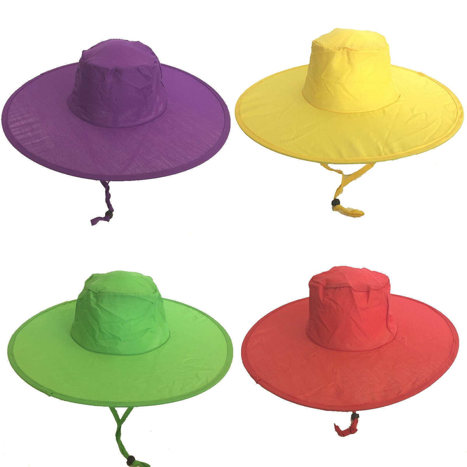 Pop Up Sun Hat in a Packable Pocket Sized Pouch 2/7
