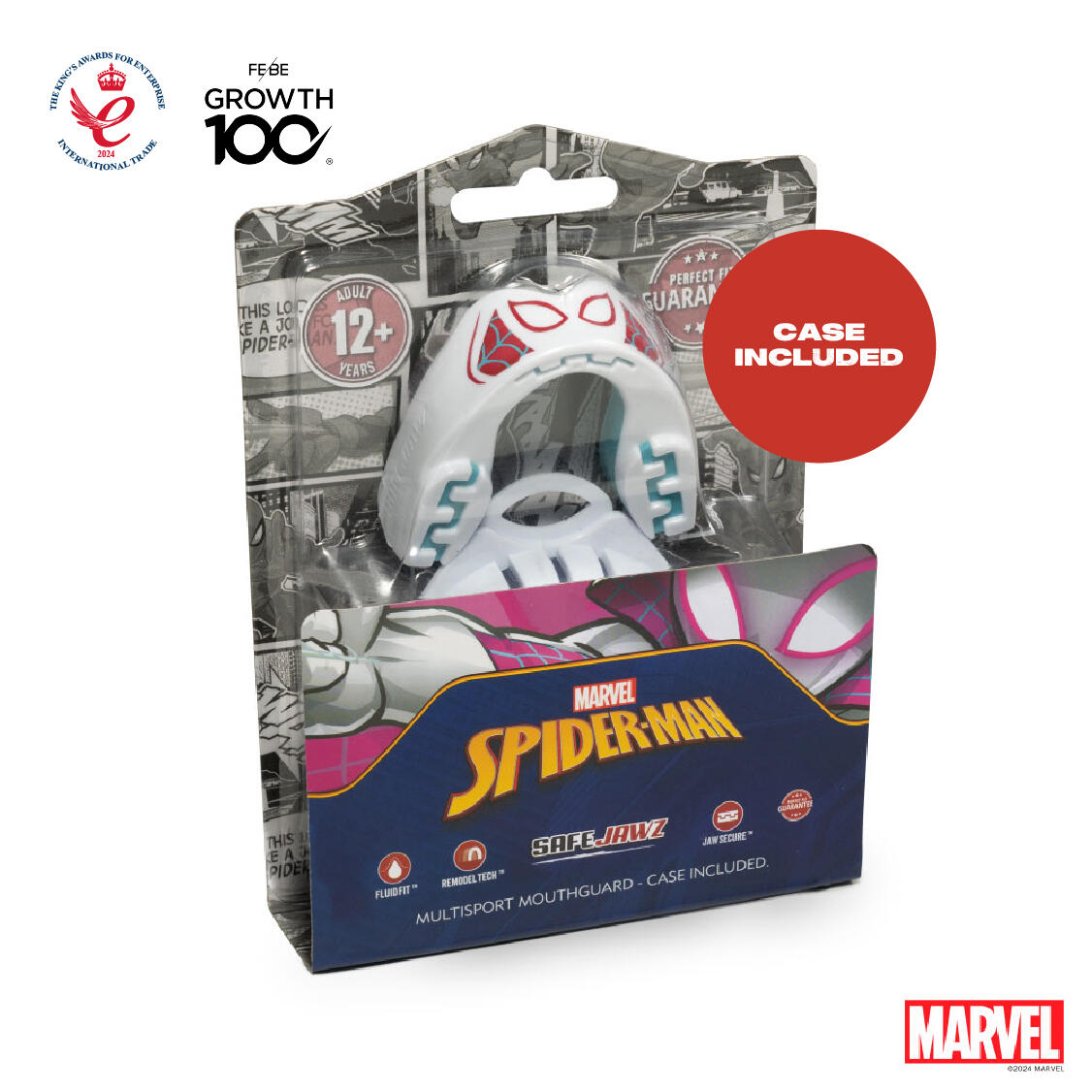 Protège dents Marvel pour adulte SafeJawz Spider-Gwen 5/7