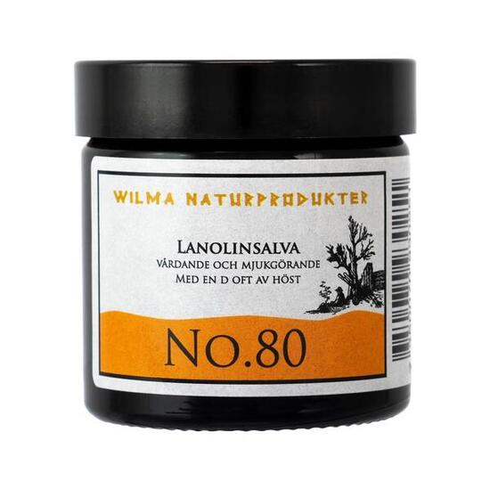 Wilma's of Sweden N° 80 - Pommade à la lanoline 60ml (Fougères et Bouleau)