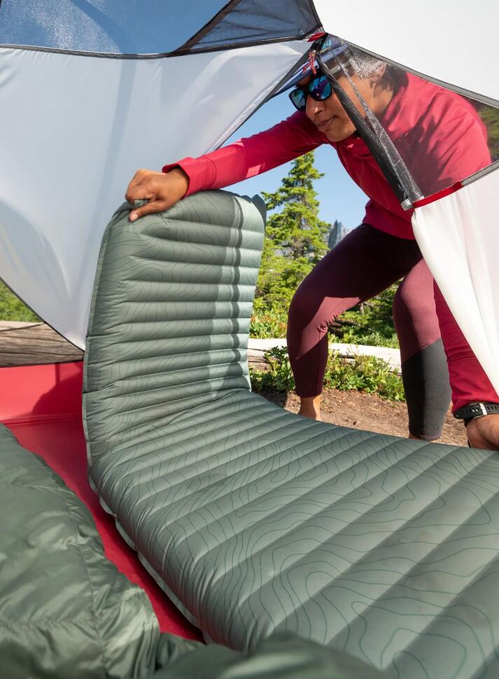 Materac dmuchany Therm a Rest NeoAir Topo Luxe Regular - balsam