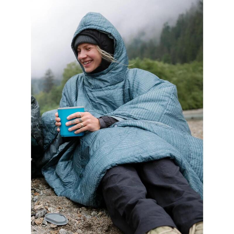 Poncho Therm a Rest Honcho Poncho - blue woven