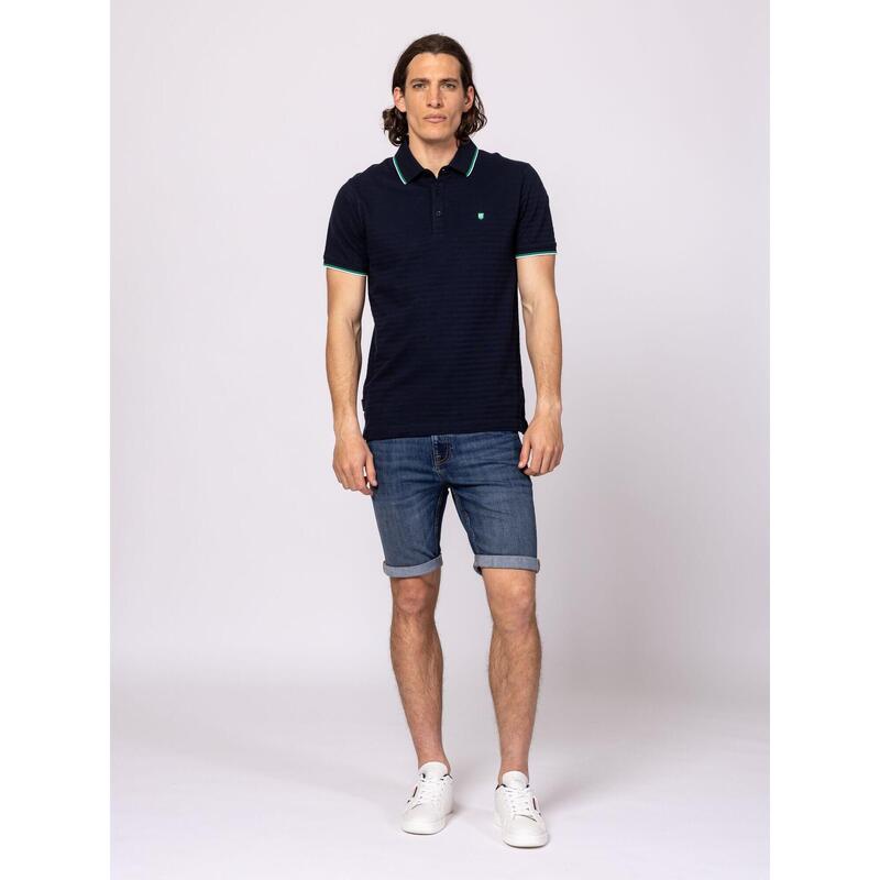 Tricou cu mânecă scurtă, cu guler, pentru bărbați DUCCO