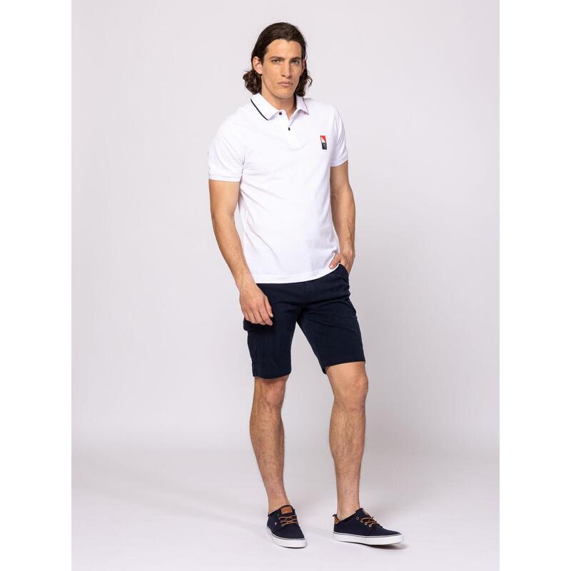 Tricou cu mânecă scurtă, cu guler, pentru bărbați DARIEN
