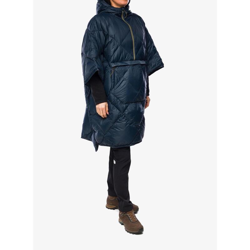 Peleryna turystyczna Therm a Rest Honcho Poncho Down - outspace blue
