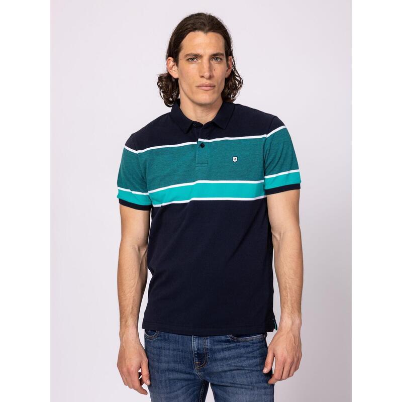 Tricou cu mânecă scurtă, cu guler, pentru bărbați DRIVER