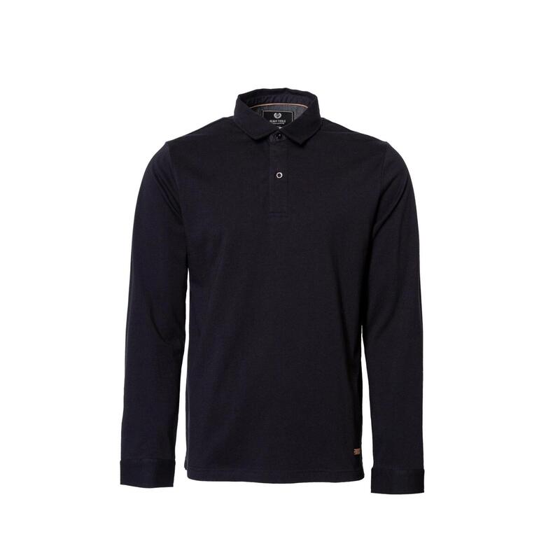 Tricou cu mânecă lungă și guler pentru bărbați CADET