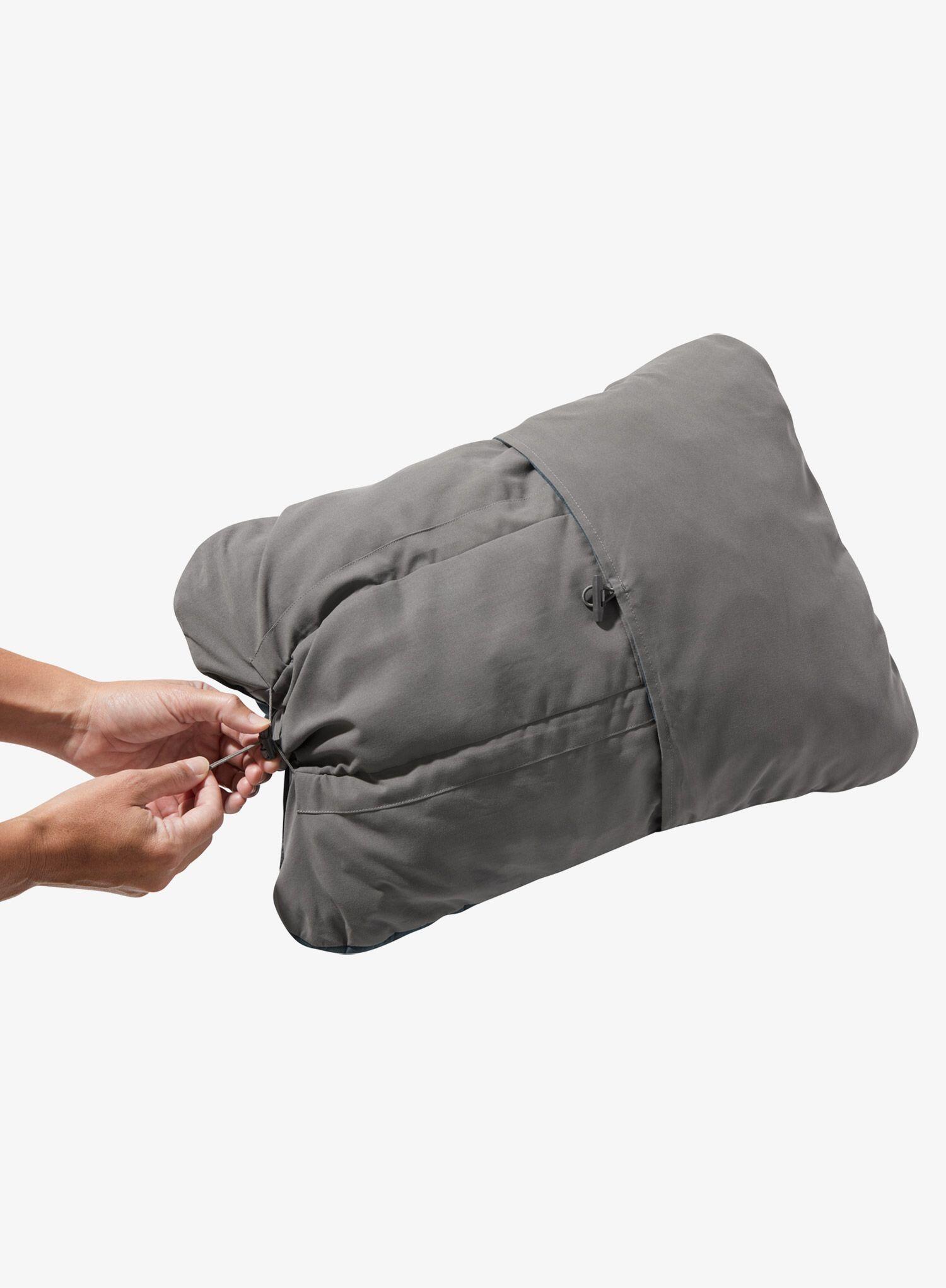 Oreiller camping Therm-a-Rest Compressible Cinch Regular, réglable, 60% RPET 2/4